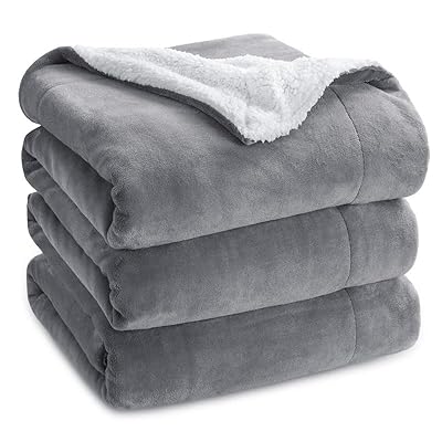 Bedsure Sherpa Fleece Throw Blanket