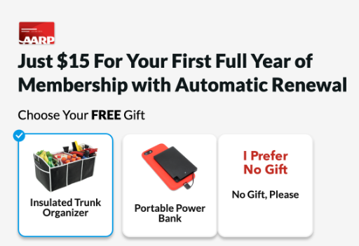 1-Year AARP Membership