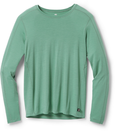REI Co-op Men's Merino 185 Long-Sleeve Base Layer Top