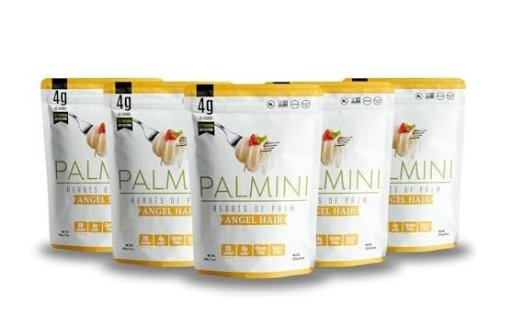 6-Pack 12-Oz Pouches Palmini Low Carb Heart of Palm Angel Hair Pasta