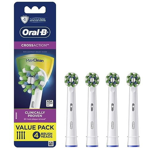 Oral-B Cross Action Electric Toothbrush Replacement Brush Heads Refill
