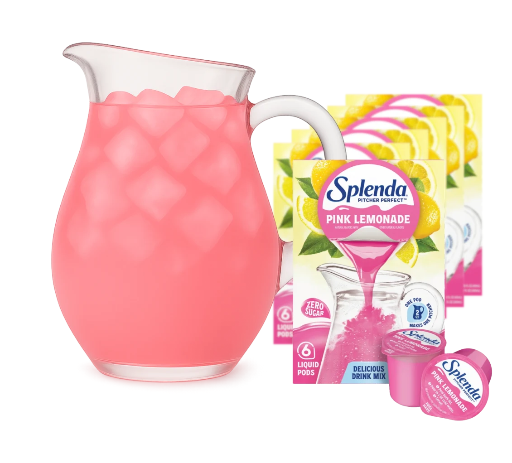 Splenda Pitcher Perfect Pink Lemonade -36ct