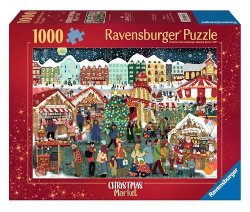 Ravensburger 1000 PC Christmas Market Jigsaw Puzzle