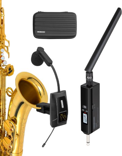 Wireless Saxophone Microphone System
