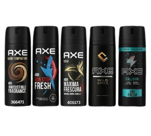 AXE Body Spray (5-Pack)