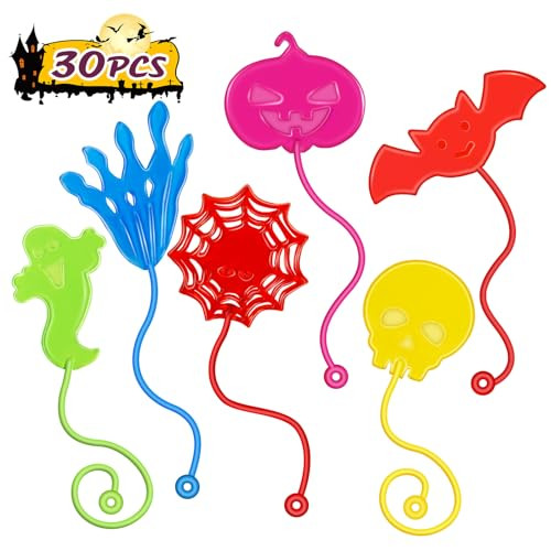 30 PC Sticky Hands Party Favors for Halloween