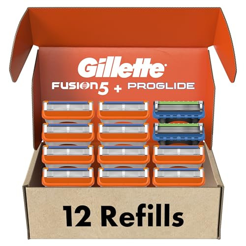 Gillette Fusion5 Razor Blade Refills - 12 Pack