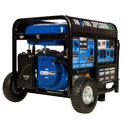 DuroMax 13,000-Watt Tri Fuel Portable Generator