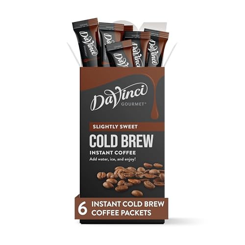 DaVinci Gourmet Cold Brew Stick Pack, 6 Count