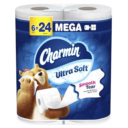 Charmin Ultra Soft Toilet Paper Mega Rolls