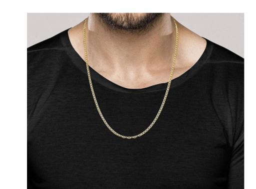 24-Inch Unisex Italian Gucci Link Chain