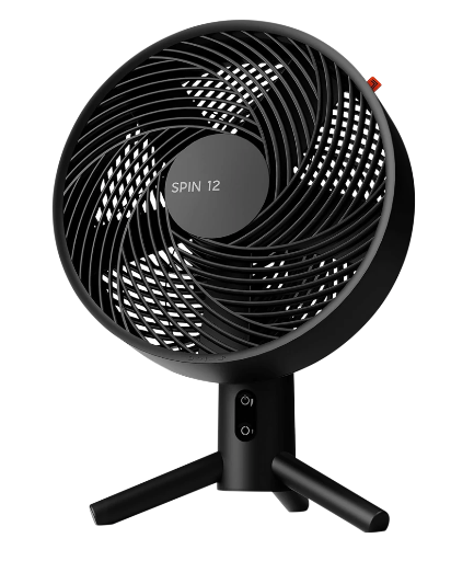 Sharper Image By Vornado Spin 12 Oscillating Desktop Fan