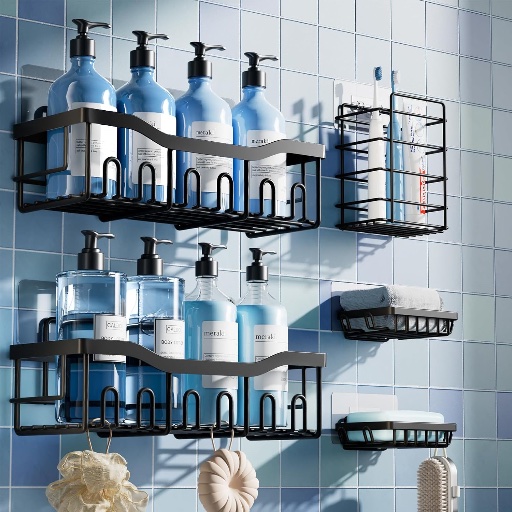 Space-Saving Shower Caddies