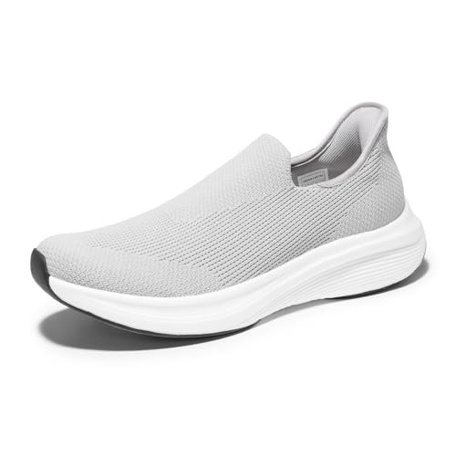 Bruno Marc Men's Hands-Free Knit Loafers