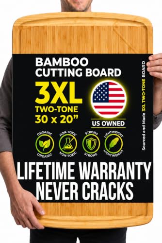 Greener Chef 30 x 20 Organic Extra Large Cutting Board Deal