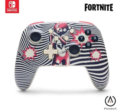 PowerA Wireless Controller for Nintendo Switch (Fortnite: Cuddle Team Leader)
