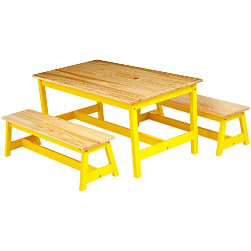 Amazon Basics Kids Table and Bench Set