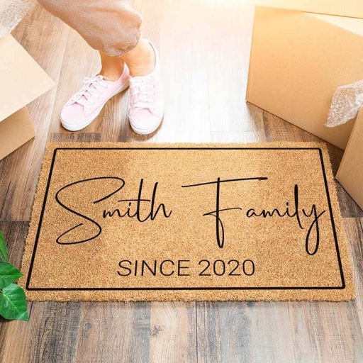Personalized Housewarming Welcome Doormat