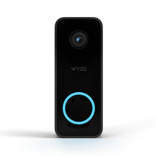 Wyze v2 Wired 2K Video Doorbell with Color Night Vision