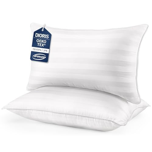 DIORIS Queen Size Pillows Set