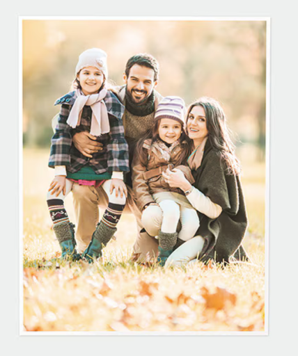 11" x 14" Custom Photo Poster