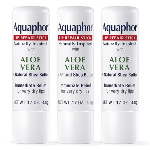 Aquaphor Naturally Inspired Lip Repair Stick 3-Pack