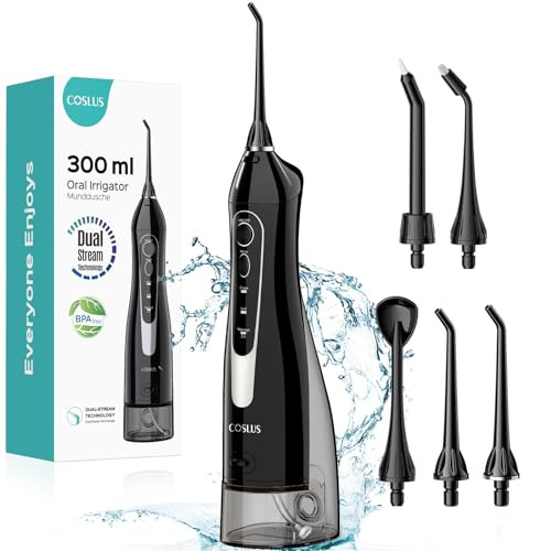 COSLUS Professional Cordless Portable Water Flosser