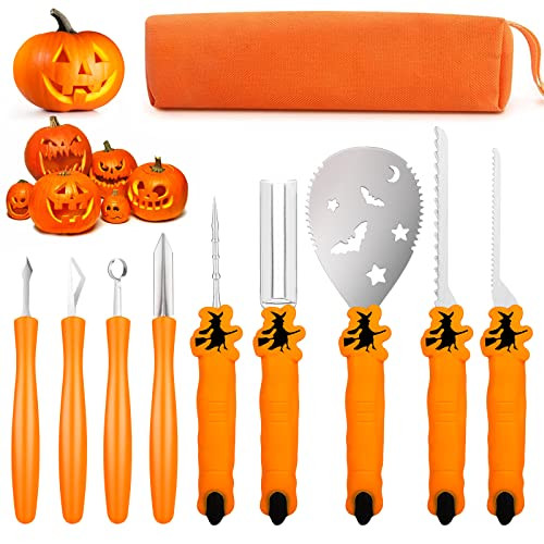 TRAALL Pumpkin Carving Kit Tools