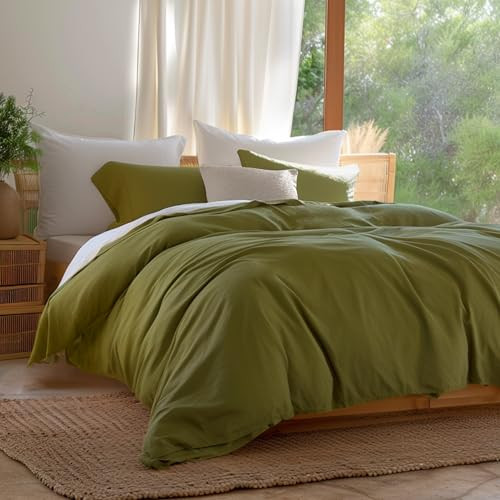 Double Stitch Cotton Tencel Duvet Cover