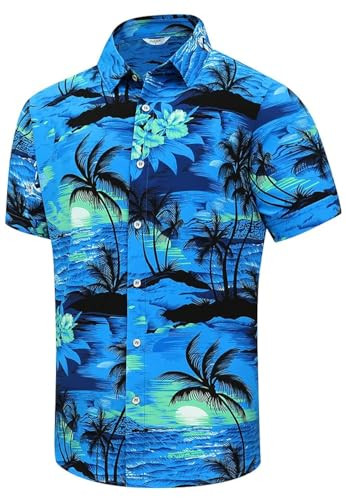 SheLucki Hawaiian Shirt for Men