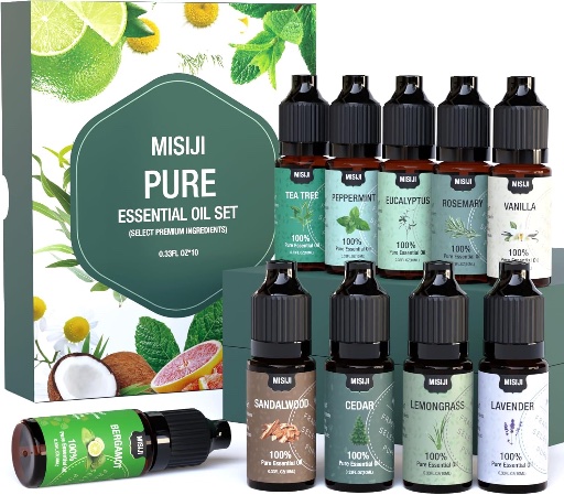 Essential Oils Set - 10 Pcs