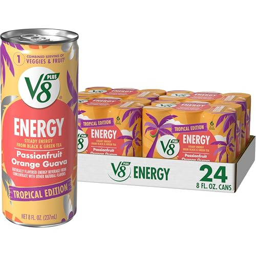 V8 +Energy Juice Energy Drink 24-Pack
