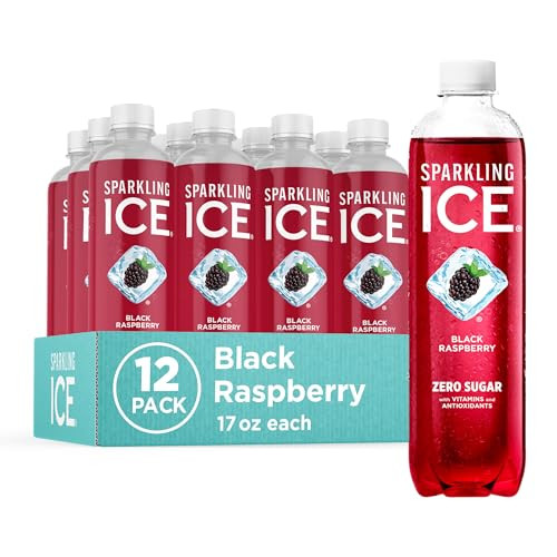 Sparkling Ice Black Raspberry Sparkling Water 12 Pack, 17 Fl. Oz.