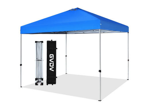GVDV 10x10 Pop Up Canopy Tent
