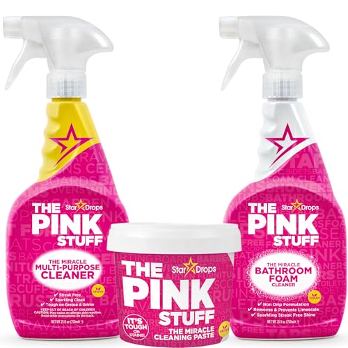 Stardrops The Pink Stuff Miracle Cleaning 3-Pack Bundle Deal