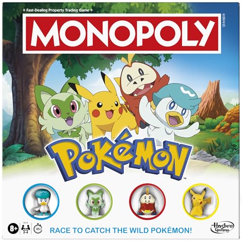 Monopoly Pokemon Edition Family Board Game Deal