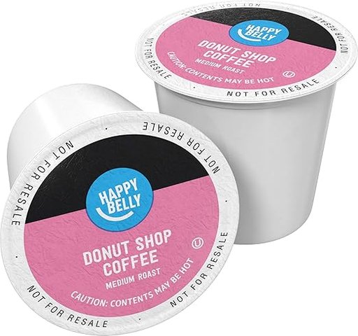 Happy Belly Donut Shop Style Coffee Pods 100-Count