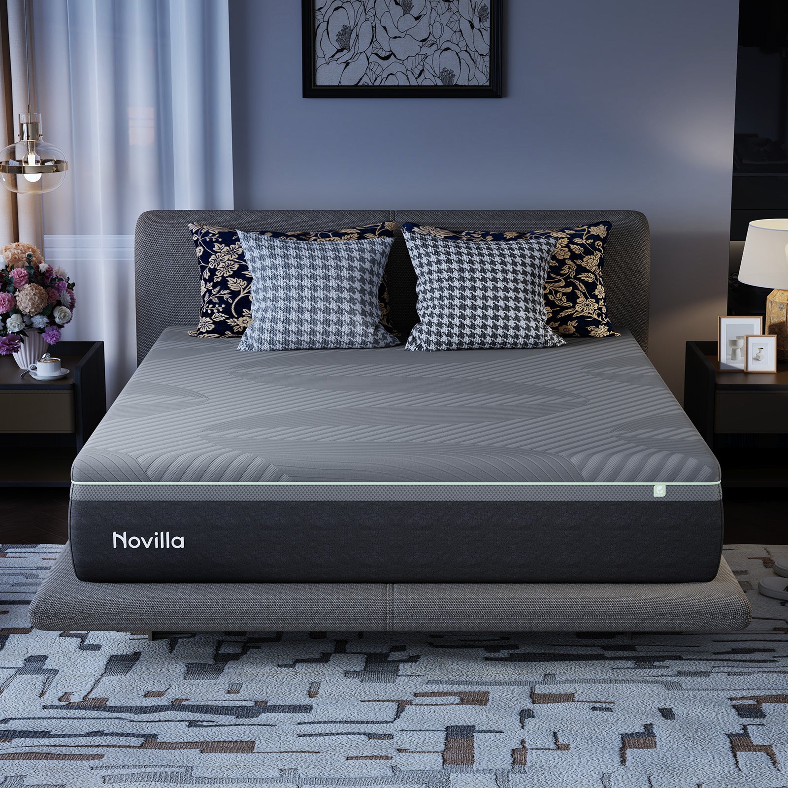 Novilla 12" AiryFlow Cooling Foam Queen Mattress Deal