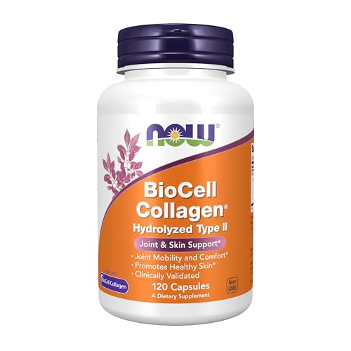 NOW Foods BioCell Collagen Hydrolyzed Type II 120 Veg Capsules Deal