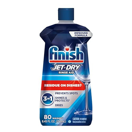 Finish Jet-Dry Dishwasher Rinse Aid & Drying Agent