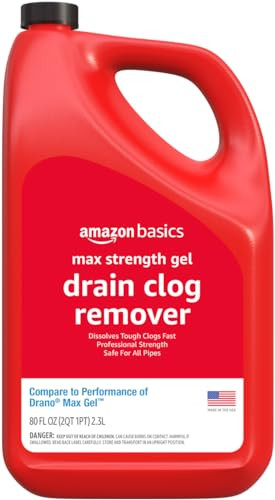 Amazon Basics Max Strength Drain Cleaner