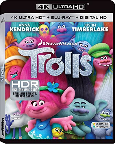 Trolls 4K Ultra HD + Blu-ray + Digital HD