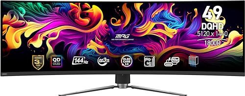 MSI DQHD Curved OLED Gaming Monitor
