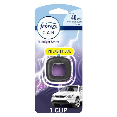 Febreze Car Air Freshener Vent Clip (Midnight Storm)
