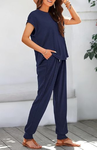 BTFBM Women's Two Piece Tracksuit Set