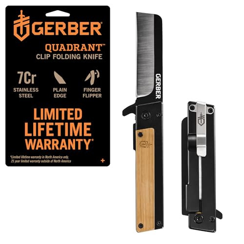 Gerber Gear Quadrant Clip Folding Pocket Knife
