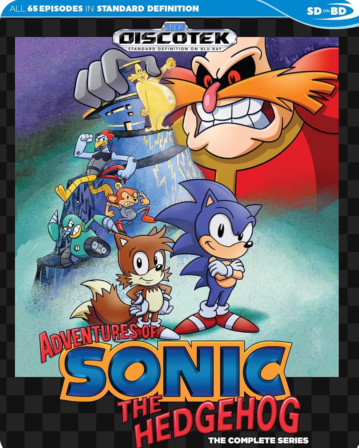 Adventures of Sonic the Hedgehog Complete Series Blu-Ray