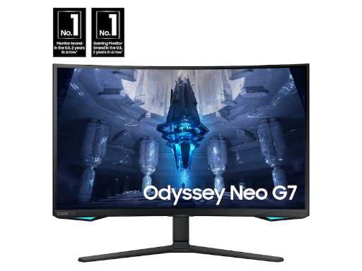 Samsung 32" Odyssey Neo G7 4K UHD 165Hz 1ms Curved Gaming Monitor