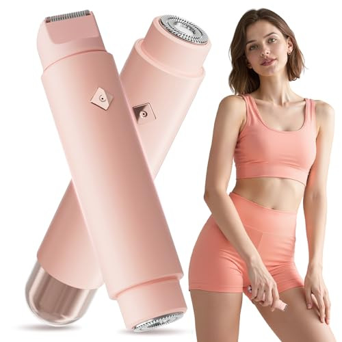 Dual-Head Electric Bikini Trimmer