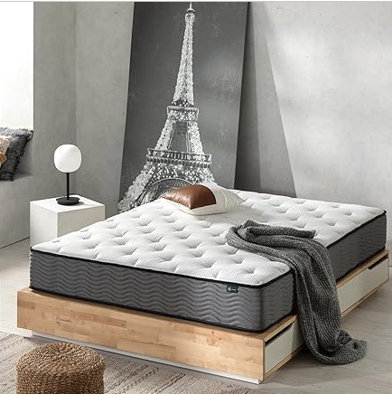 Zinus 10 Inch True Support Hybrid Queen Mattress